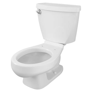 Round Front Toilet, Baby Devoro FloWise, 1.28 GPF, Vitreous China, White