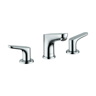 Bathroom Faucet, Focus E, Widespread, 3-Hole, Brass, Chrome