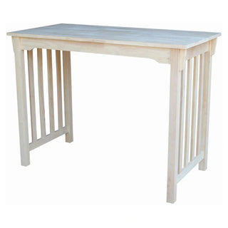 Counter Height Dining Table, Solid Wood, Seats 4, Unfinished