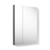 Medicine Cabinet, Maxstow, Surface Mount, Frameless, Dark Anodized Aluminum