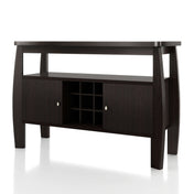 Sideboard Buffet Table, Manufactured Wood, 51.75 Inch Wide, Dark Espresso