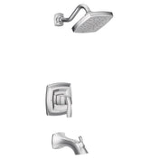 Tub and Shower Trim Kit, Voss M-CORE 3-Series, 1 Handle, Zinc, Chrome