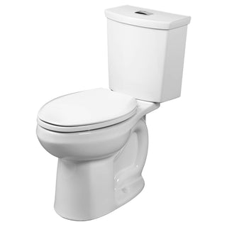 Dual Flush Toilet, H2Option, Two-Piece, Elongated, Floor Mounted, White