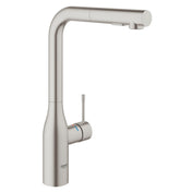 Pull-Out Kitchen Faucet, Essence, Single Handle, Stainless Steel, Super Steel Infinity