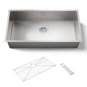 Undermount Kitchen Sink, Strive, Extra-Large Single Bowl, Stainless Steel