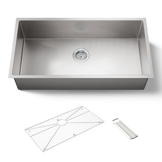 Undermount Kitchen Sink, Strive, Extra-Large Single Bowl, Stainless Steel