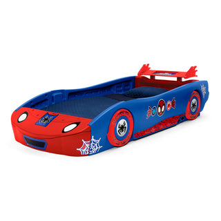 Twin Bed, Spidey and His Amazing Friends, Web Crawler Race Car, Plastic, Blue/Red/Black