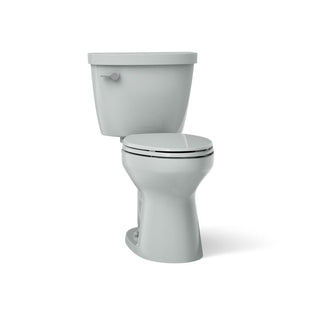 Two-Piece Toilet, Cimarron, Elongated, 1.28 GPF, Ice Grey