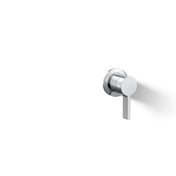 Wall-Mount Bathroom Sink Faucet Handle, Components, Metal, Polished Chrome