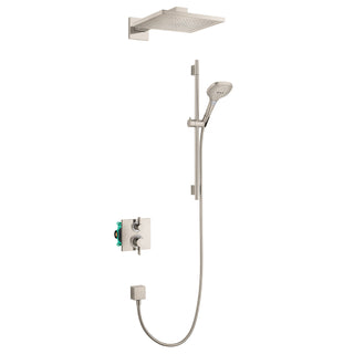 Shower System, Raindance, ShowerSelect E Thermostatic, Rough-in Valve, Brushed Nickel