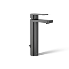 Bathroom Sink Faucet, Parallel, Tall Single-Handle, Single-Hole, Matte Black