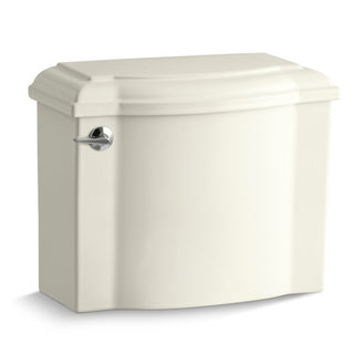 Toilet Tank, Devonshire, 1.28 GPF, Gravity Flush, Ceramic, Biscuit