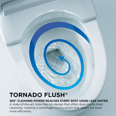 Two-Piece Toilet, Promenade II, Elongated, 1.0 GPF, Cotton White