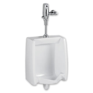 Urinal, Washbrook, Top Spud, 1 GPF, Wall Mount, White