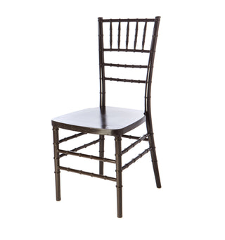 Dining Side Chairs, Set of 2, Black Solid Wood, Ladder Back