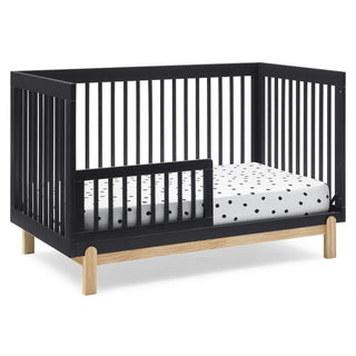 Convertible Crib, Poppy, 4-in-1, Solid Wood, Midnight Gray