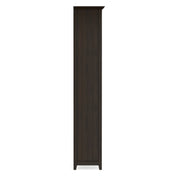 Bookcase, 5 Shelf, Solid Wood, 72 Inch Tall, Transitional Style