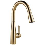 Pull Down Kitchen Faucet, Essa, Single Handle, Zinc, Champagne Bronze