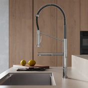 Pull-Down Kitchen Faucet, Nouvet, Single Handle with Pot Filler in Chrome