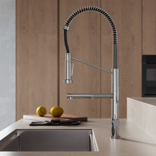 Pull-Down Kitchen Faucet, Nouvet, Single Handle with Pot Filler in Chrome