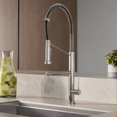 Pull-Down Kitchen Faucet, Nouvet, Single Handle with Pot Filler in Chrome