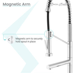 Pull-Down Kitchen Faucet, Nouvet, Single Handle with Pot Filler in Chrome