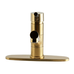 Pull-Out Kitchen Faucet, Kaiser, Single Handle in Brushed Brass