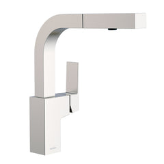 Pull-Out Kitchen Faucet, Mid-Town, Single Handle, Stainless Steel