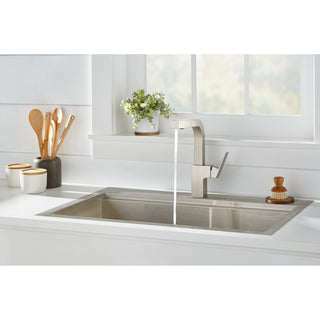 Pull-Out Kitchen Faucet, Mid-Town, Single Handle, Stainless Steel