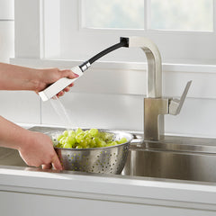 Pull-Out Kitchen Faucet, Mid-Town, Single Handle, Stainless Steel