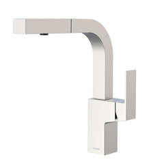 Pull-Out Kitchen Faucet, Mid-Town, Single Handle, Stainless Steel