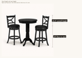 Stool dimensions | stool height 43.5 inches overall, 29 inches floor to seat