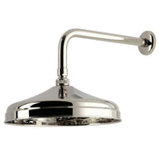 Rain Shower Head, Trimscape, Round with 12 Inch Arm in Polished Nickel