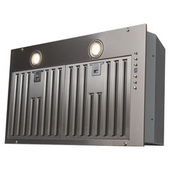 Range Hood Insert, 28 Inches Wide in Stainless Steel