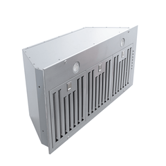 Range Hood Insert, 28 Inches Wide in Stainless Steel