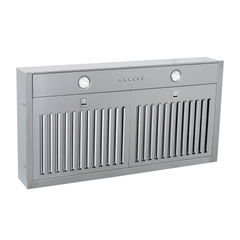 Range Hood Insert, 28 Inches Wide with 600 CFM in Stainless Steel