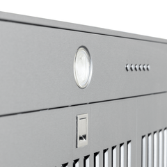 Range Hood Insert, 28 Inches Wide with 600 CFM in Stainless Steel