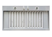 Range Hood Liner with 530 CFM Ducted Blower in Stainless Steel