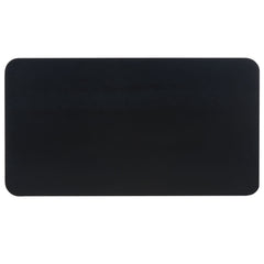 Rectangular Coffee Table, 48.03 in Wide, Black with Four Legs