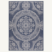 Full rug | the whole rug flat on a plain backdrop, no furniture