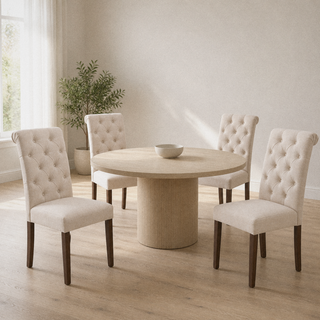 Kolvern Rinella Tufted Side Chair Set of 4