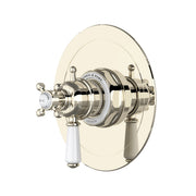 Product view | 1/2" Thermostatic Pressure-Balance Trim, 2 Functions, Polished Nickel manufacturer product photograph