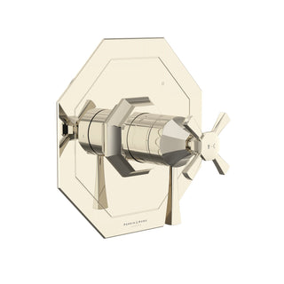 Polished Nickel 1/2" Thermostatic & Pressure-Balance Trim, 3 Functions