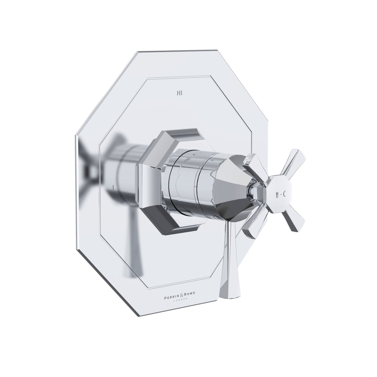 Product view | Polished Chrome three-function shower valve trim