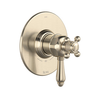 Thermostatic Pressure-Balance Shower Trim, 3 Functions, Satin Nickel