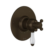 1/2-Inch Thermostatic Pressure-Balance 3-Function Trim, Tuscan Brass