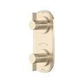 Hero | complete 1/2-inch thermostatic shower trim with diverter in Satin Nickel