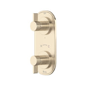 Satin Nickel 1/2-Inch Thermostatic Shower Control With Diverter