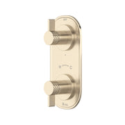 Hero | complete 1/2-inch thermostatic shower trim with diverter in Satin Nickel