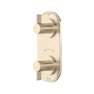 Satin Nickel 1/2-Inch Thermostatic Shower Control With Diverter